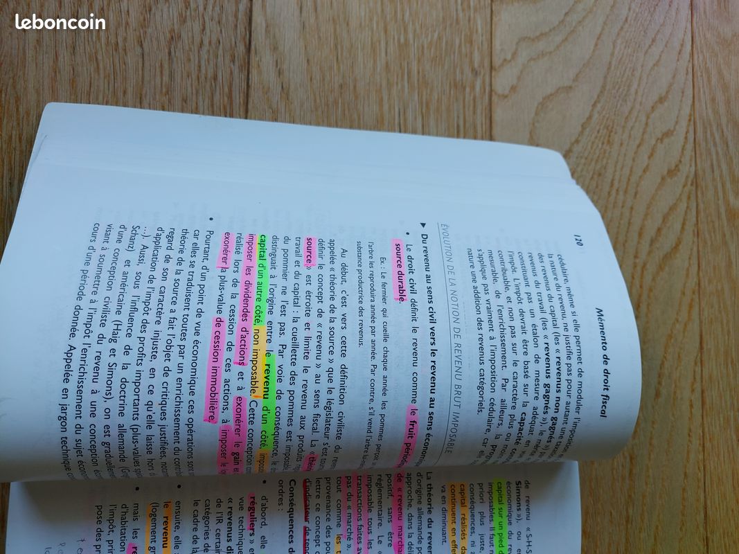 Livre - MÉMENTO DE DROIT FISCAL - Alain Steichen (image 5)