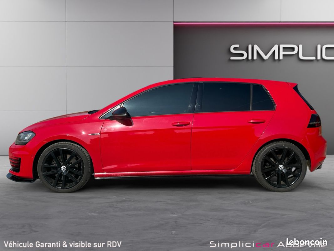 VOLKSWAGEN GOLF VII 2.0 TDI 184 BLUEMOTION TECHNOLOGY GTD DSG6 5P 184Ch Garantie 12 mois (image 6)