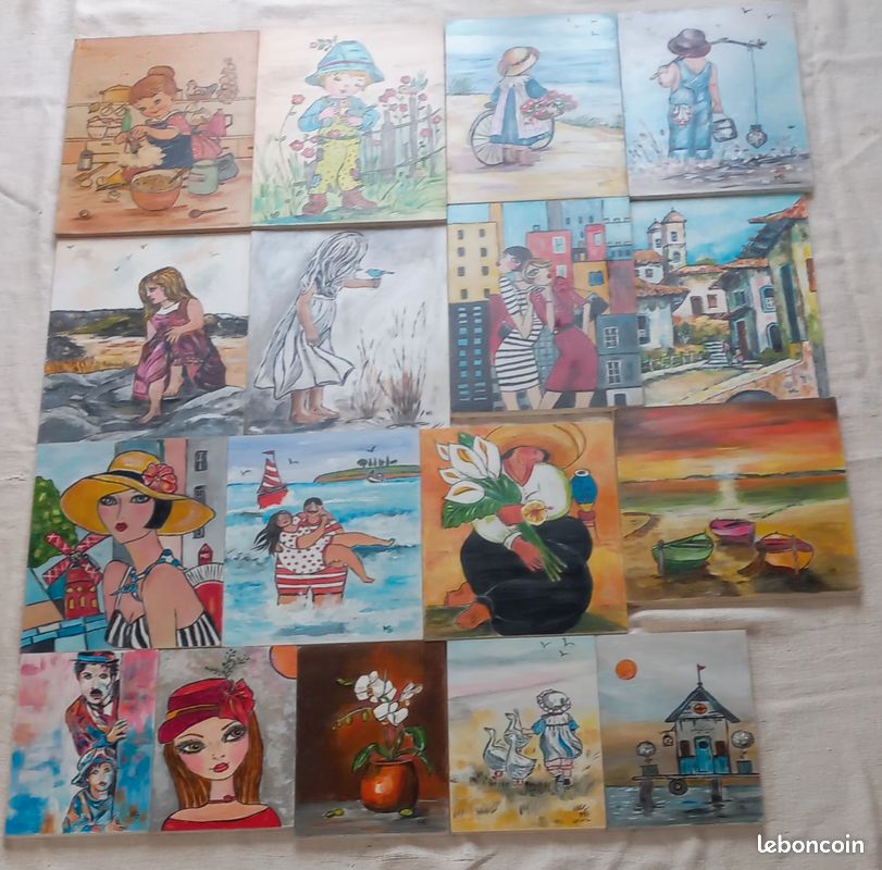 Lot Divers Articles pour Brocante, Donne Divers Cadres Neufs (image 11)