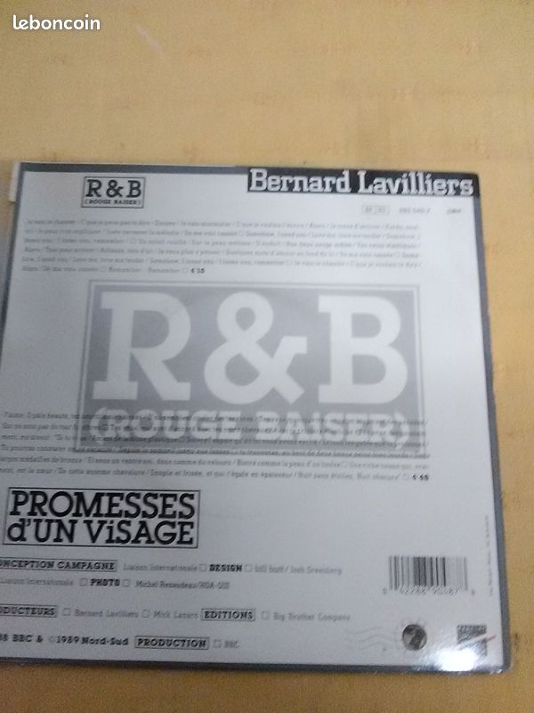 Vinyle 45 tours bernard lavilliers (image 2)