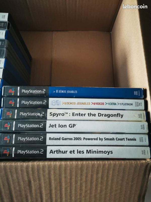 Lot De 8 Jeux Démo PS2 Sony - Jouables - Bon état
