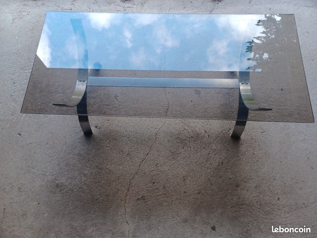Table basse en verre design (image 2)