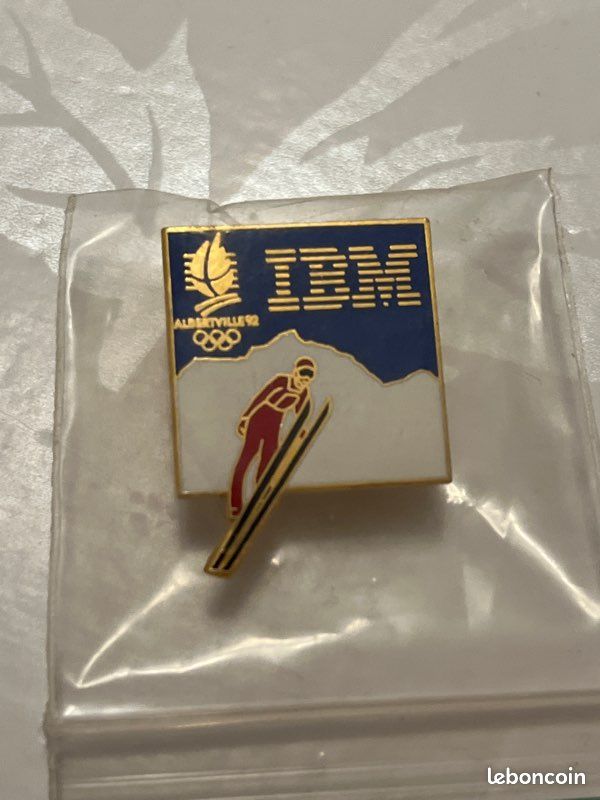 Pin's Olympique – Équipe De Ski USA – Jeux Olympiques Albertville 1992 – US Team