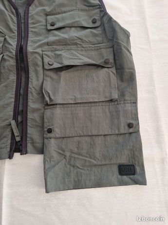 Gilet De Pêche Vintage Eagle Claw Taille XL - Vert - Multi-poches - Années 90 - Neuf Sans étiquette