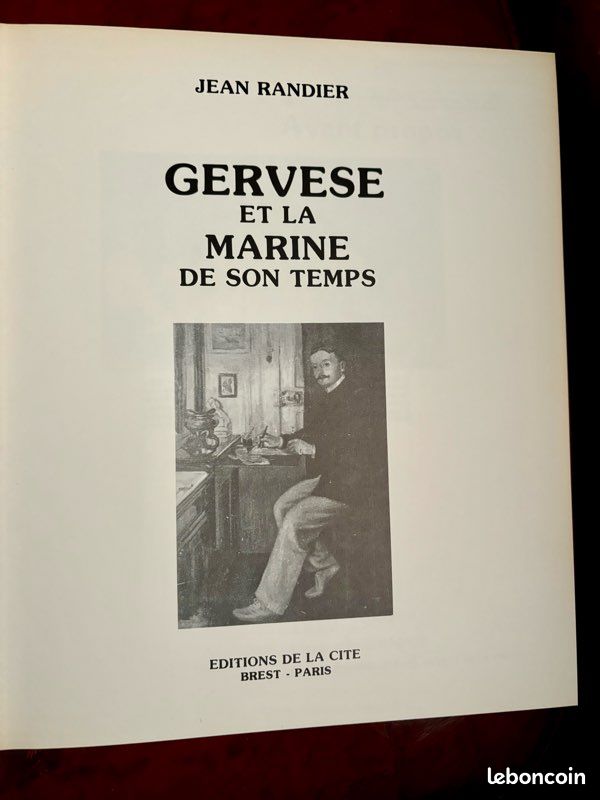 Gervèse et la Marine de son temps – Jean Randier – Beau livre illustré Marine (image 5)