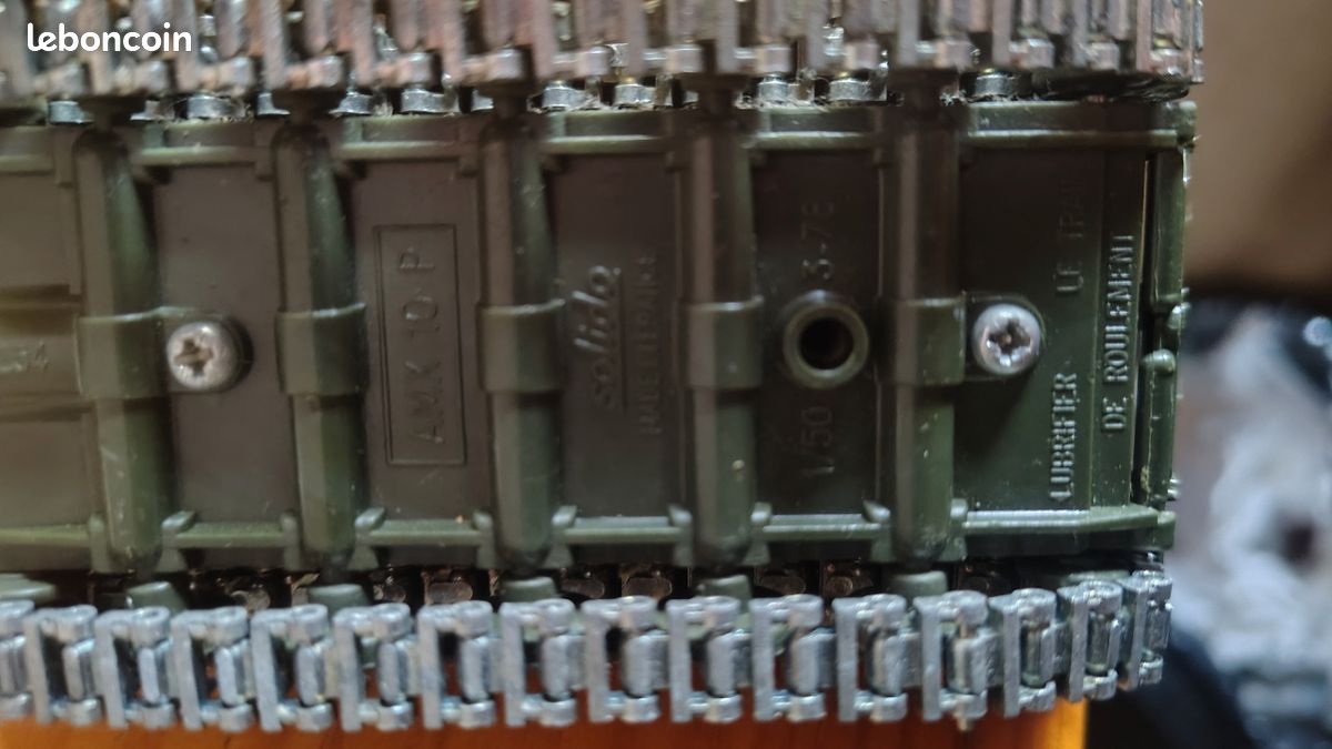 Char Solido AMX 10P 1/50 France - Miniature Militaire Métal Avec Accessoires 03/78