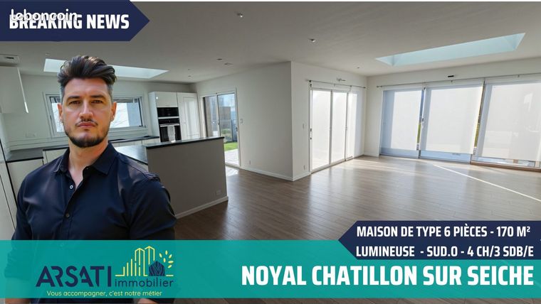 Maison 6 pièces 170 m²