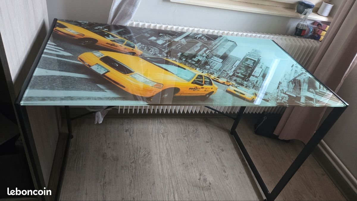 Bureau en verre new-york (image 1)