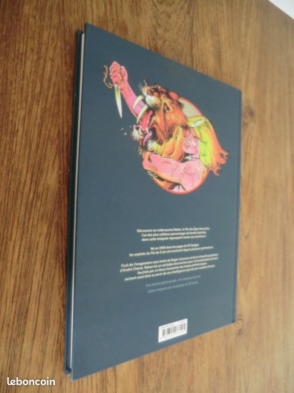 Gros album BD Rahan intégrale verte Tome 9 TBE 1er edtion (image 3)