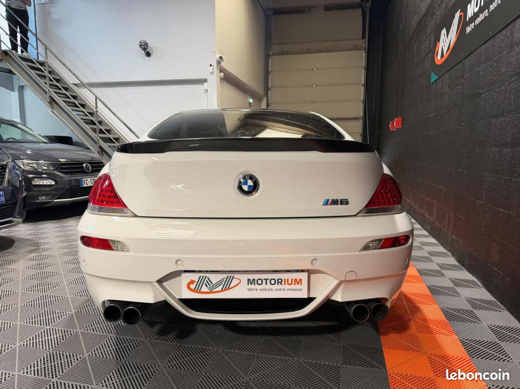 BMW M6 Coupé - SUIVI COMPLET - PACK CARBONE - COUSSINETS OK (image 5)
