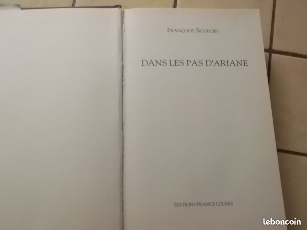 Livres Françoise Bourdin bis (image 4)
