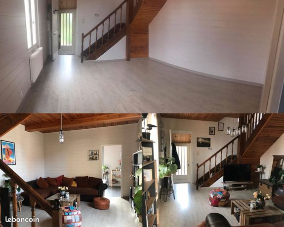 Maison 90 m², jardin , garage