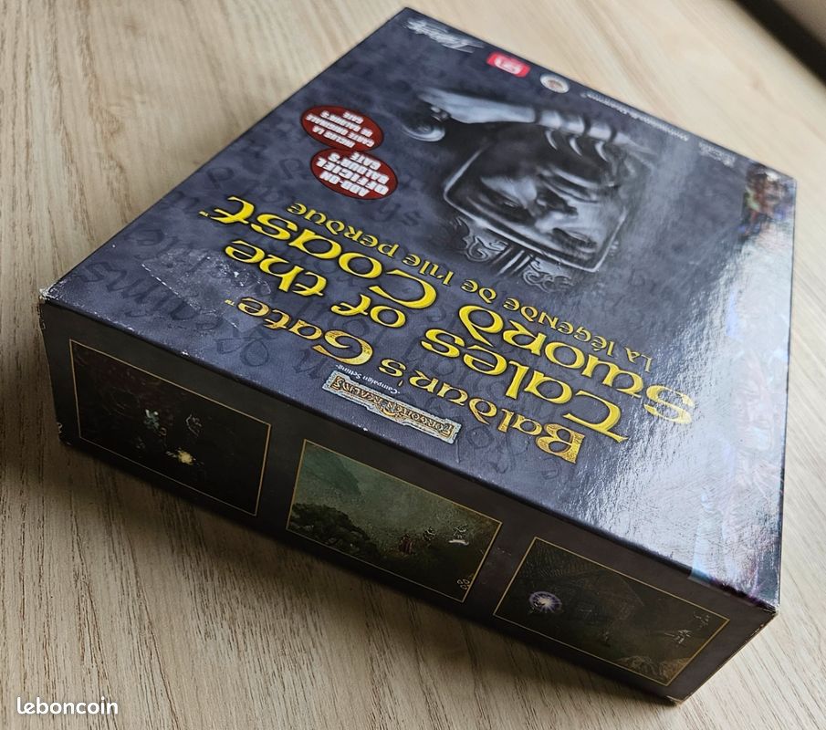 BALDURS GATE/TALES OF The Sword Coast Extension (Jeu Pc Big Box 1999) (Vg + État) EUR 1,38