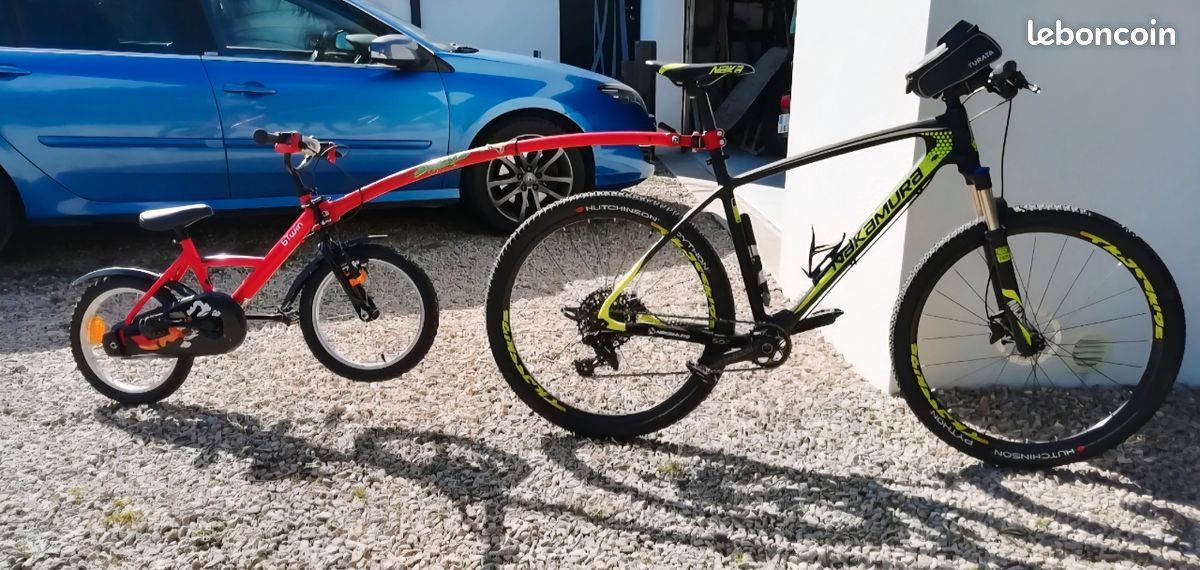 Roue Barre De Traction Velo Trail Gator Barre De Traction Velo