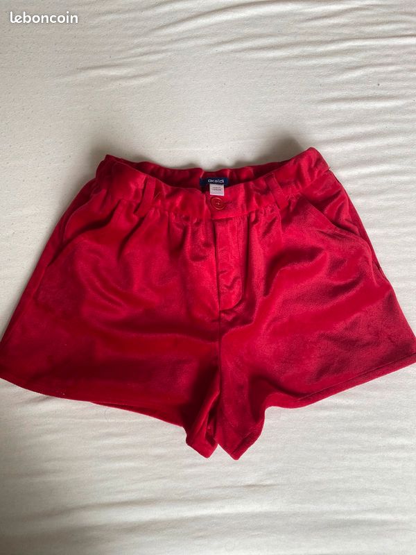 Short en velours (image 1)