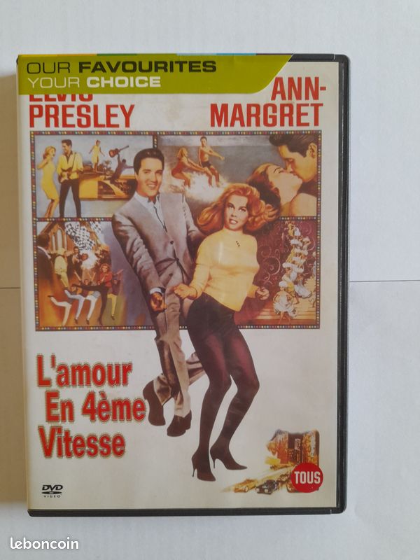 DVD "L'amour en 4ème Vitesse" avec Elvis Presley. NEUF. 4 . N° 19. Sans livraison ni envoi (image 1)