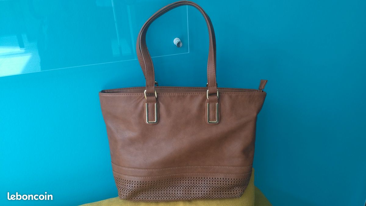 Sac à main marron (image 1)