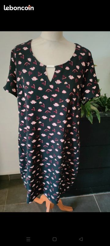 Robe Casual Robe Noire Captain Tortue Robe Captain Collection - Main Image