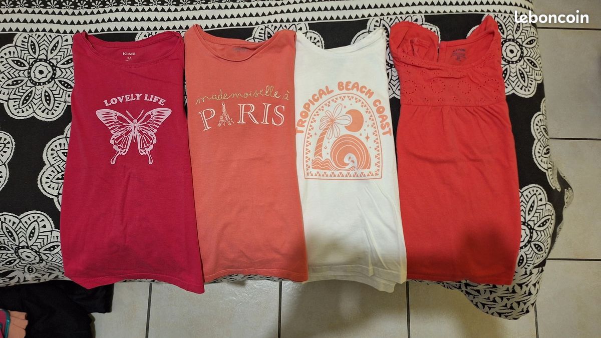 Vêtements filles 6/8 ans hiver été (image 13)