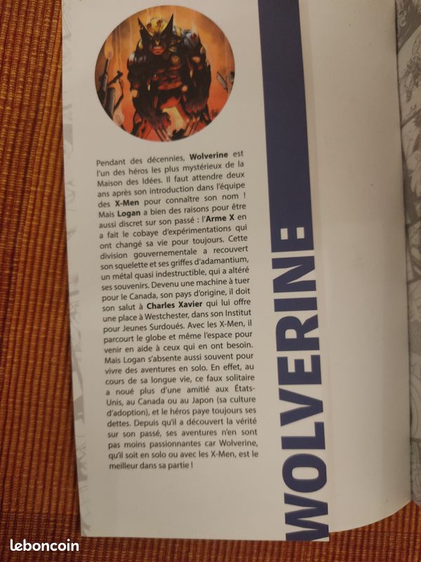 Livre BD Wolverine Marvel - super Heroes collection (image 4)