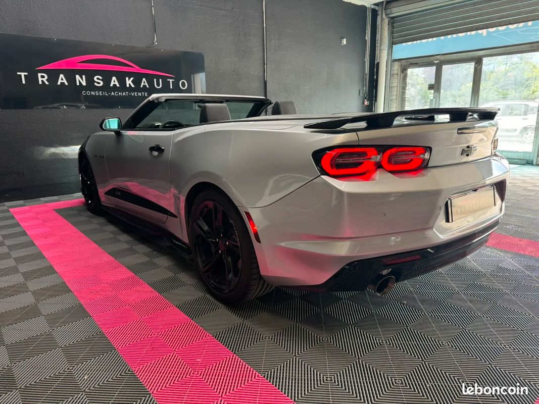 CHEVROLET CAMARO SS CABRIOLET 6.2 V8 453ch - MALUS INCLUS Déjà payé (image 9)
