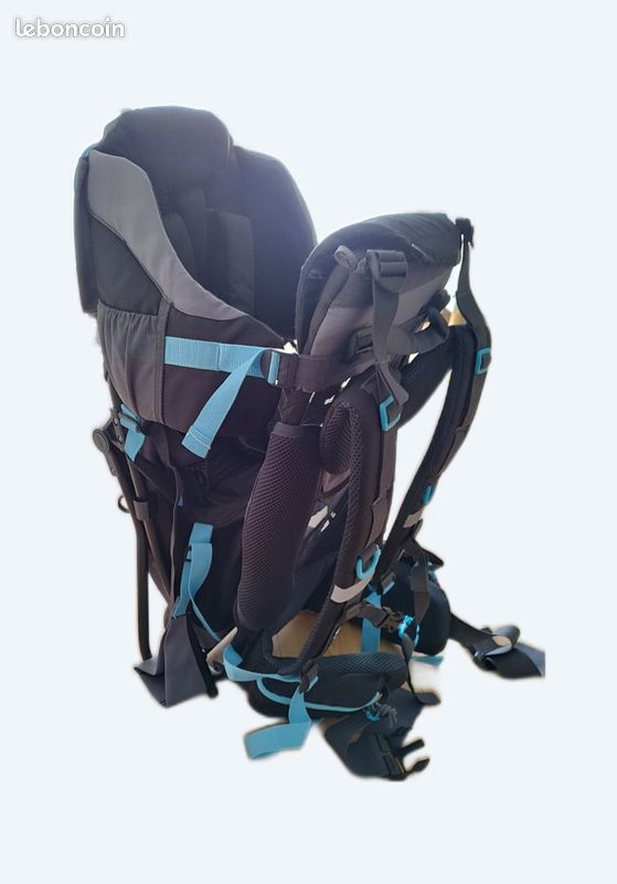 DROMADER Sac à Dos Porte-Bébé Randonnée - Jusqu'à 22kg Avec Pare-Soleil Et Housse Pluie