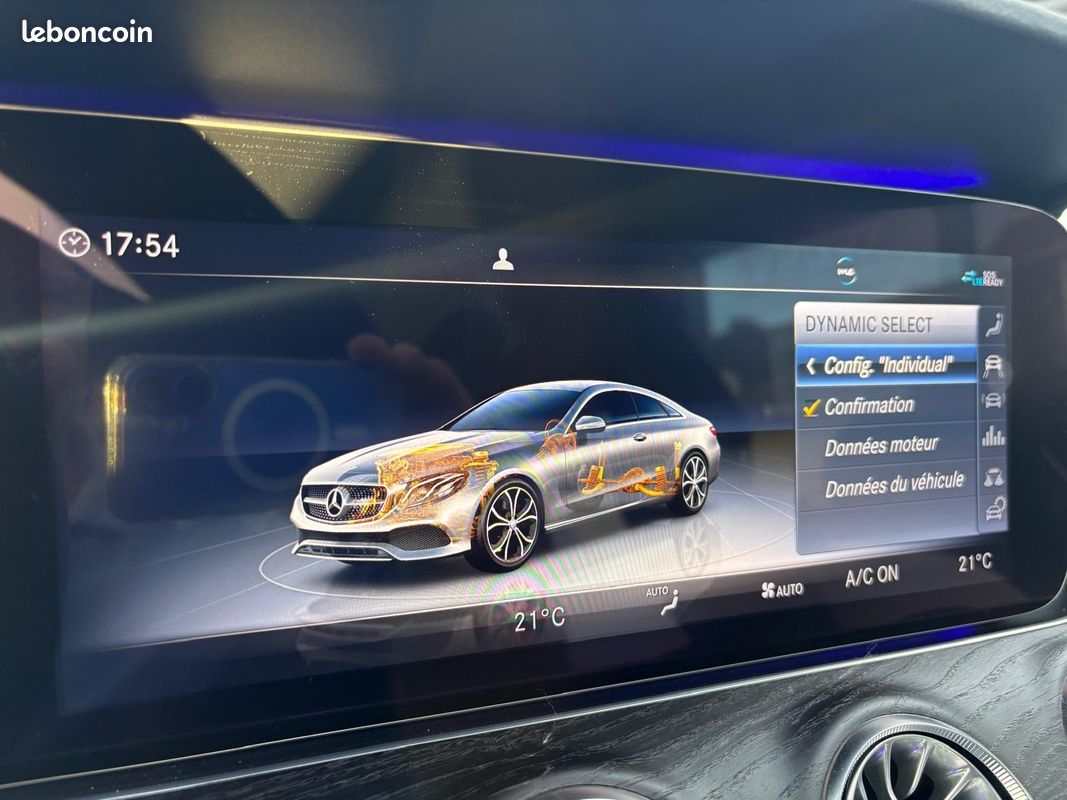 MERCEDES Classe E Coupé 220 D Sportline 9G-Tronic Pack AMG Toit Ouvrant (image 22)