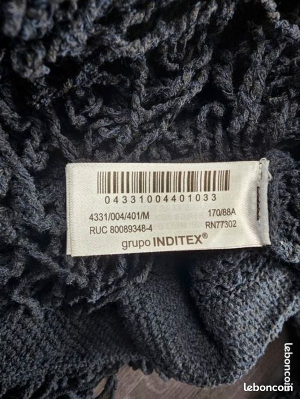 Chemisier croisé avec bouton · Noir · Chemises | Massimo Dutti Chemisier croisé avec bouton · Noir · Chemises | Massimo Dutti