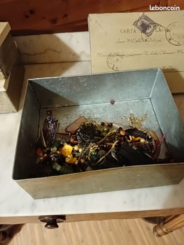 Lot de 3 boîtes métal déco et/ou rangement (image 5)