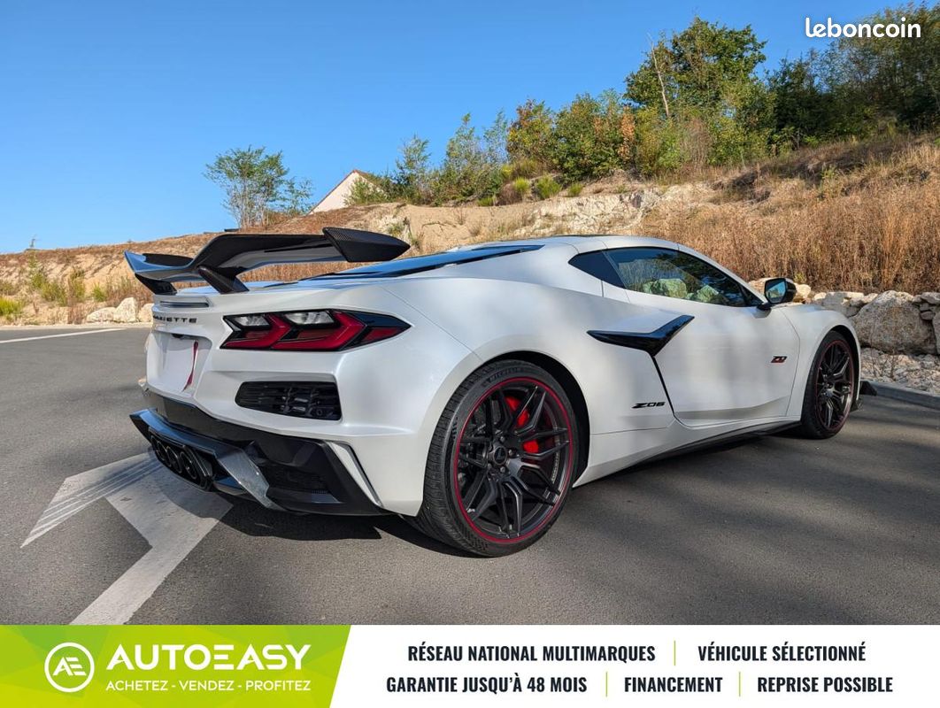 Chevrolet Corvette C8 Z06 3LZ PACK Z07 70TH ANNIVERSARY EDITION / PAS DE MALUS (image 7)