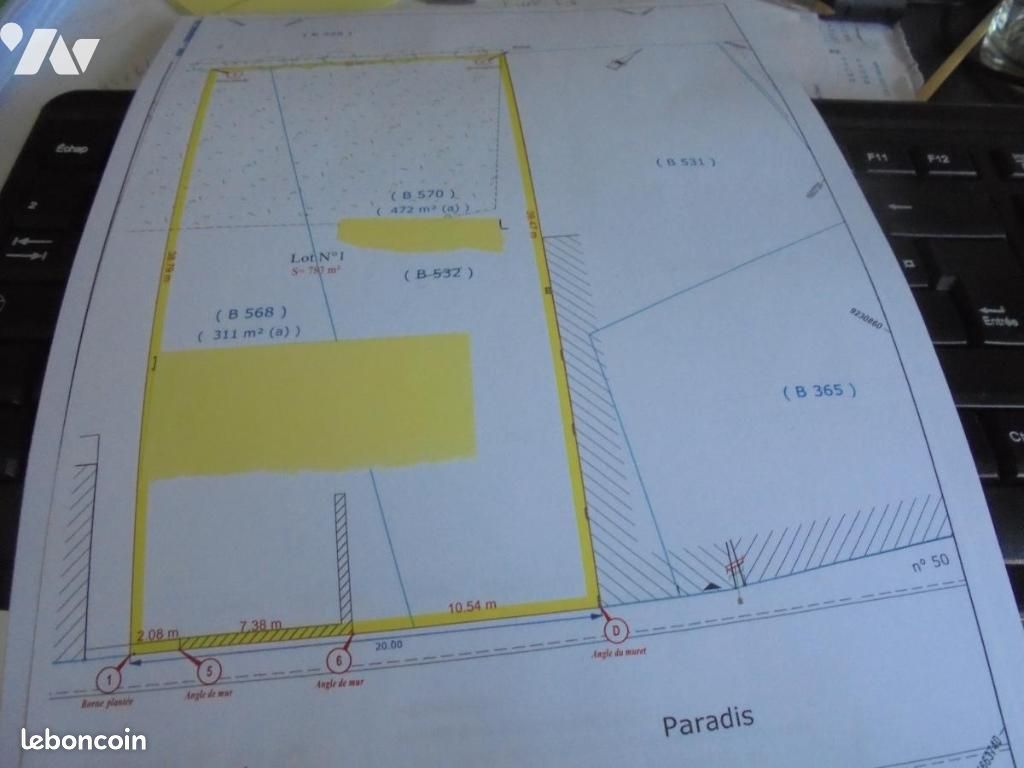 Terrain 783 m² · à Beaufort-Blavincourt · 783 m² · 37 520 €