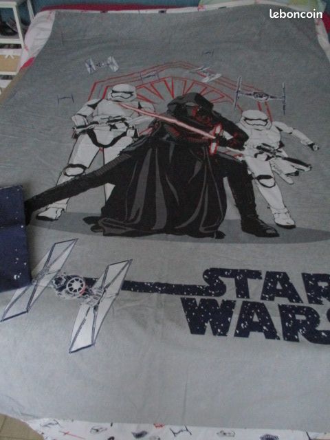 Housse de couette + taie Star Wars (image 1)