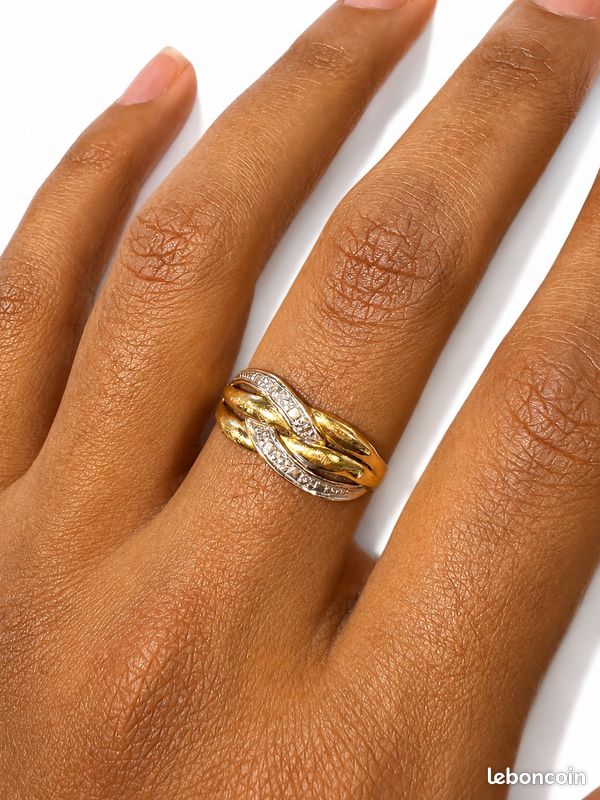 Bague en or 18 carats (image 1)
