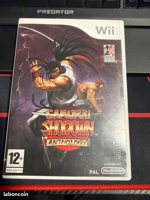 Lot De 2 Jeux Samurai Shodown (Samurai Spirits) Pour PlayStation 1 - Version Japonaise, Bon état