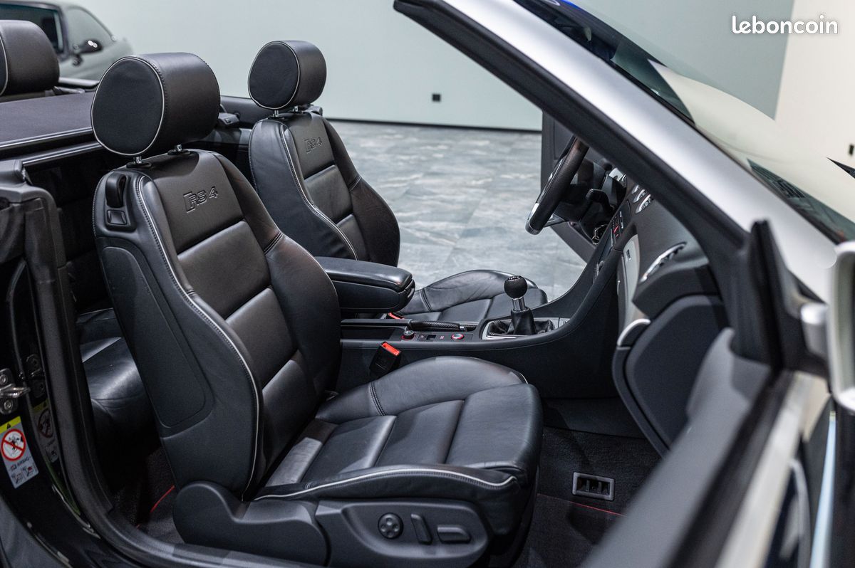 Audi RS4 B7 Cabriolet 4.2 V8 FSI 420 Quattro - 85 000 Kms - 1507 Exemplaires - Rare État Collection (image 10)