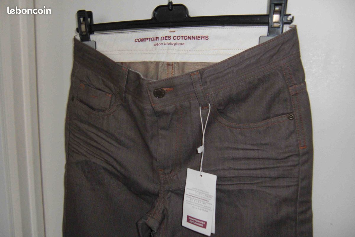 Jeans larges, boyfriend Comptoir des cotonniers W27 (T 36) (image 2)