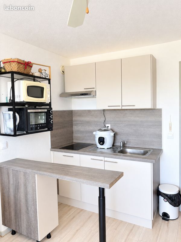 Appartement 2 pièces 28 m² · à Gruissan · 28 m² · 495 €/mois