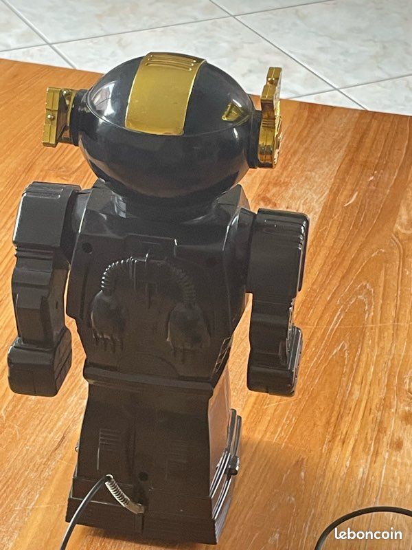 VINTAGE 80'S ROBOT FILOGUIDÉ TALK A TRON PLAYWELL 29 CM VINTAGE 80'S ROBOT FILOGUIDÉ TALK A TRON PLAYWELL 29 CM