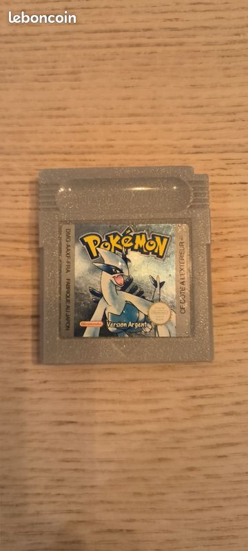 Pokémon Version Argent - Game Boy Color - 2001 - Génération Nintendo