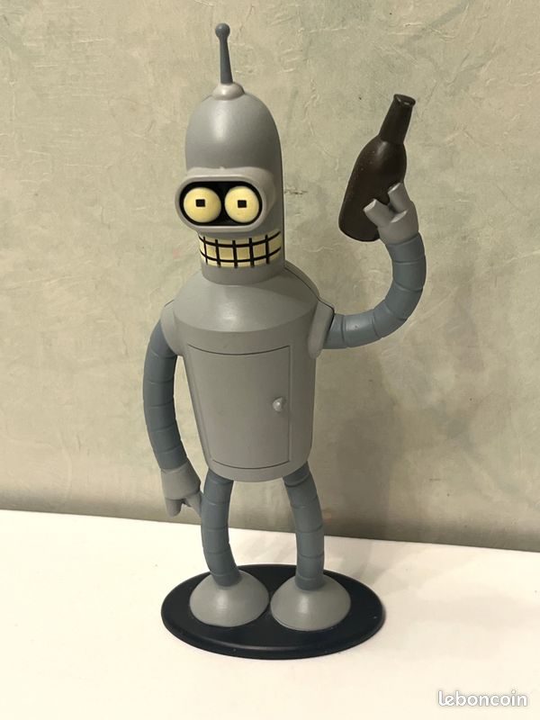 Talking Bender Bender Robot Toy Die Cast Futurama Bender Action