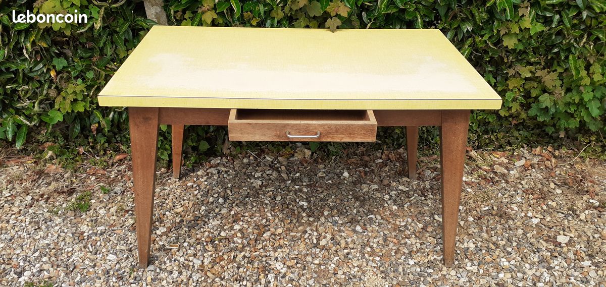 Table en formica vintage (image 1)