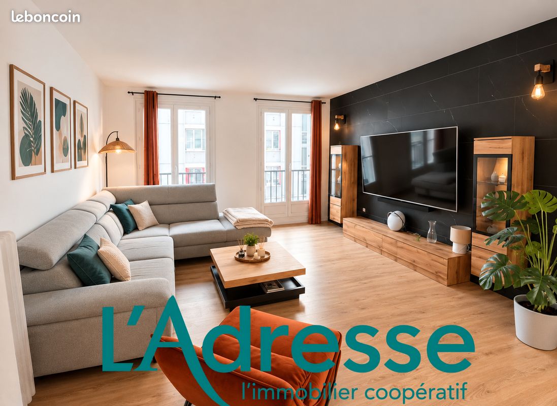 Appartement 2 pièces 63 m² · au Havre · 63 m² · 190 000 €