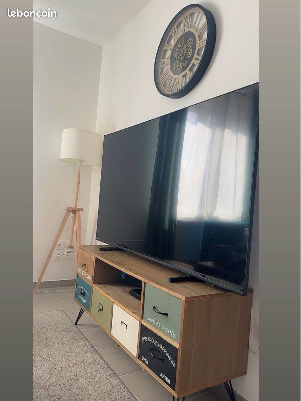 Meuble tv Maisons du Monde, issu de la collection "Docks" (image 1)