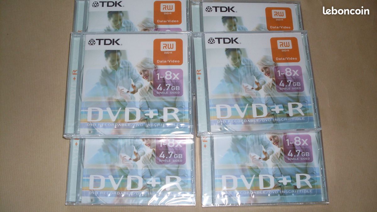 7 DVD vierge TDK (image 1)