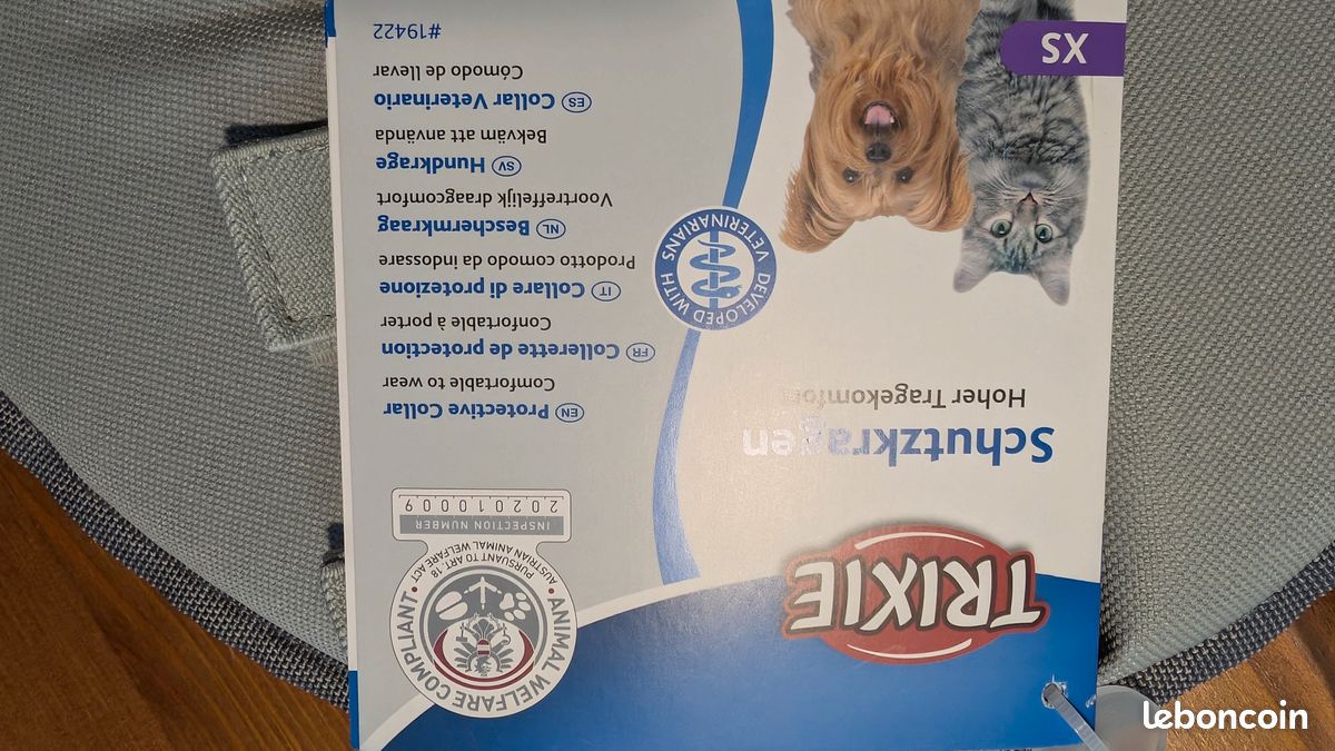 Collerette de protection Trixie pour chien et chat (image 2)