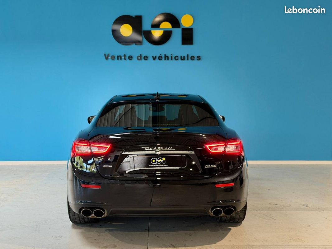 MASERATI GHIBLI 3.0i V6 350 BVA GRANSPORT PACK CARBONE (image 5)