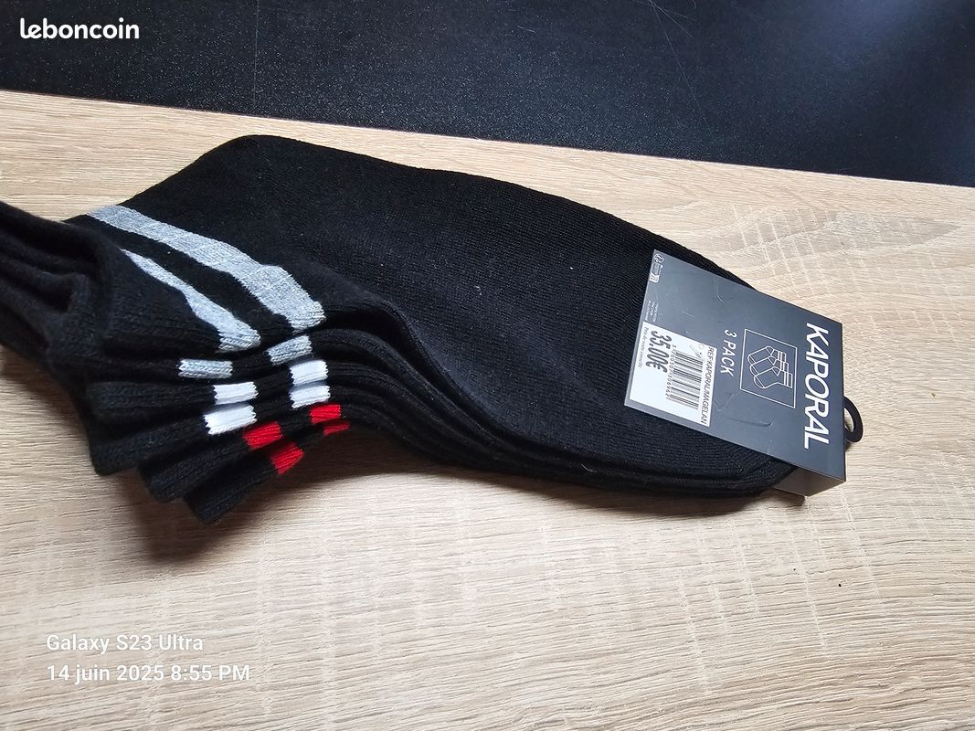 Chaussettes unisexes d'équipage - France