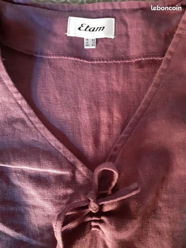 Robe Etam 38 violette (image 2)