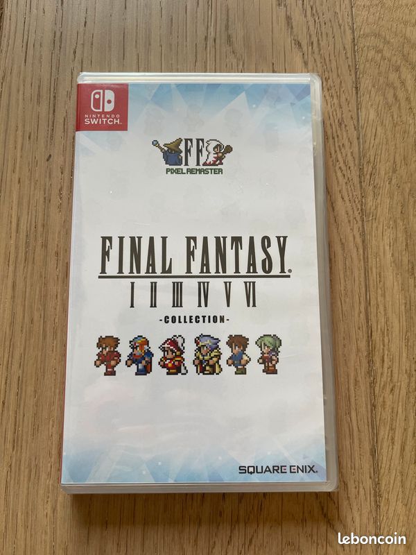 Final Fantasy I-VI Pixel Remaster Collection - Switch (neuf ss blister) (image 1)