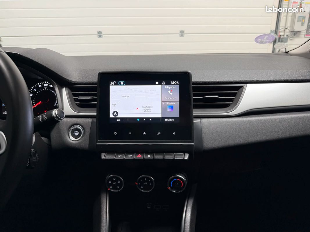 Renault CAPTUR BUSINESS 1.0 tce 90 CV + CARPLAY + CAMERA + CLIMATISATION (image 15)